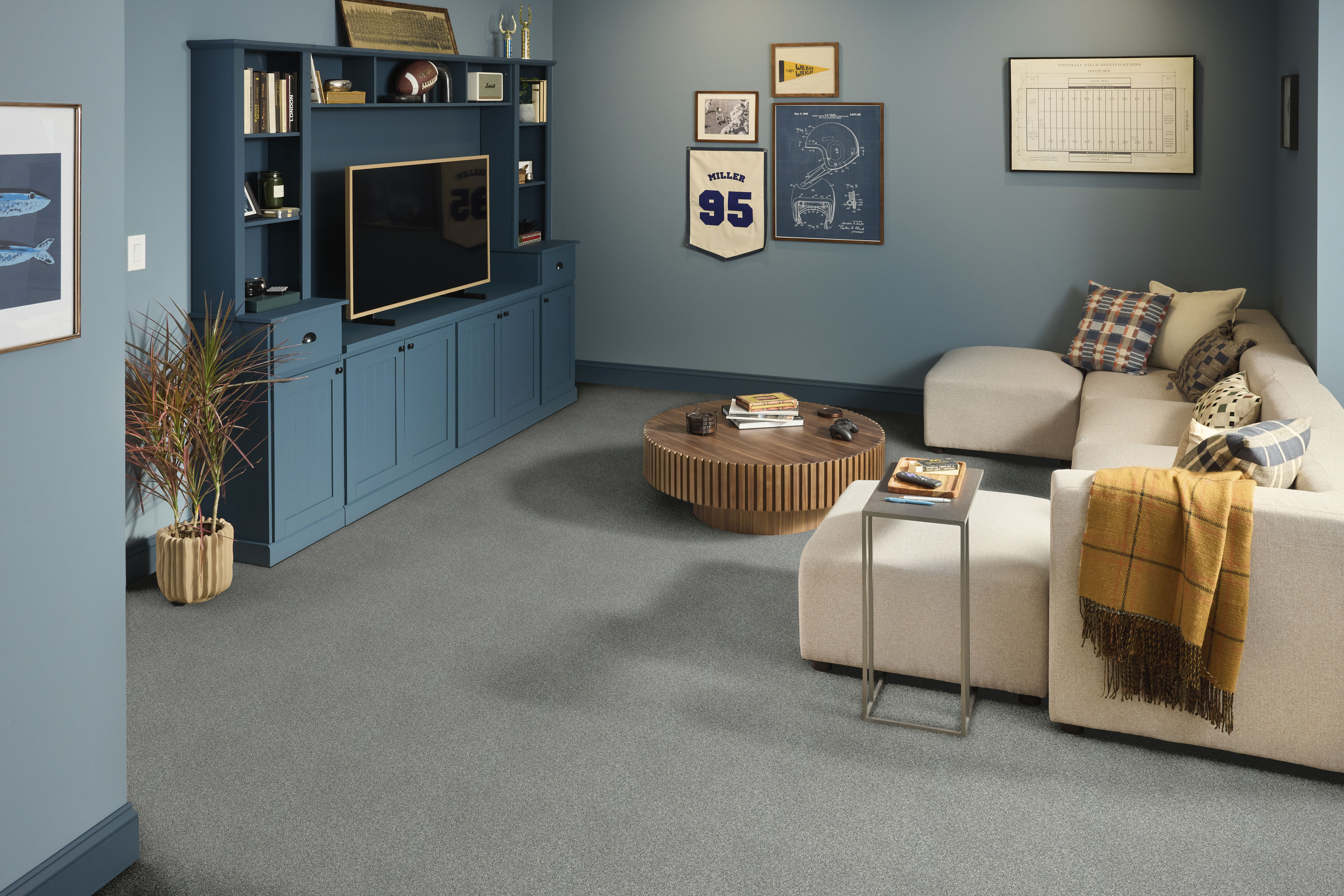 ソフトタッチホットカバ-2m*2m色グレー Cabana Bay Tonal - Stainless Carpet | Shaw Floors